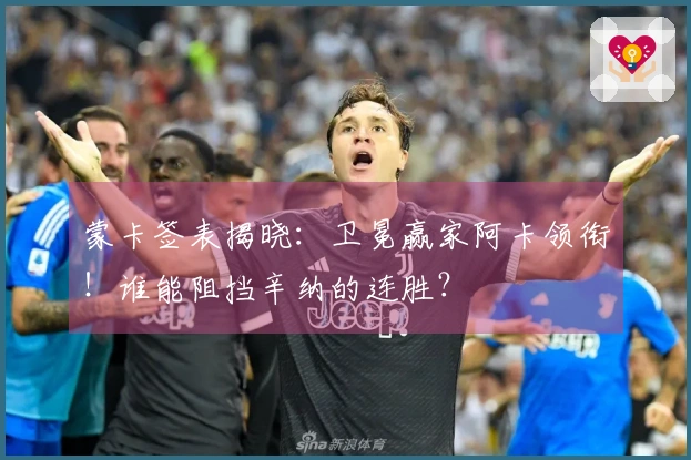 蒙卡签表揭晓：卫冕赢家阿卡领衔！谁能阻挡辛纳的连胜？